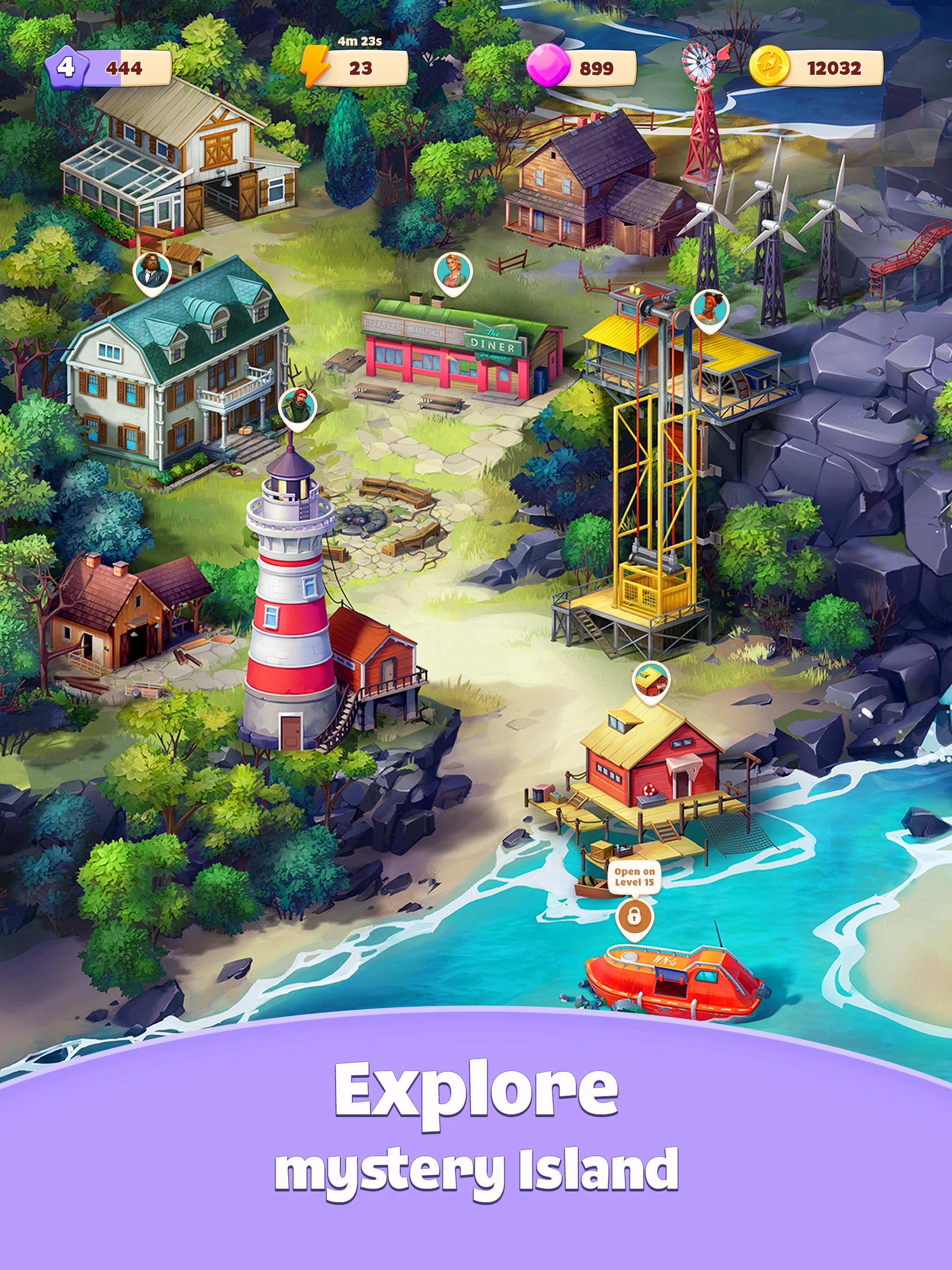 Merge Mystery: Logic Games screenshot