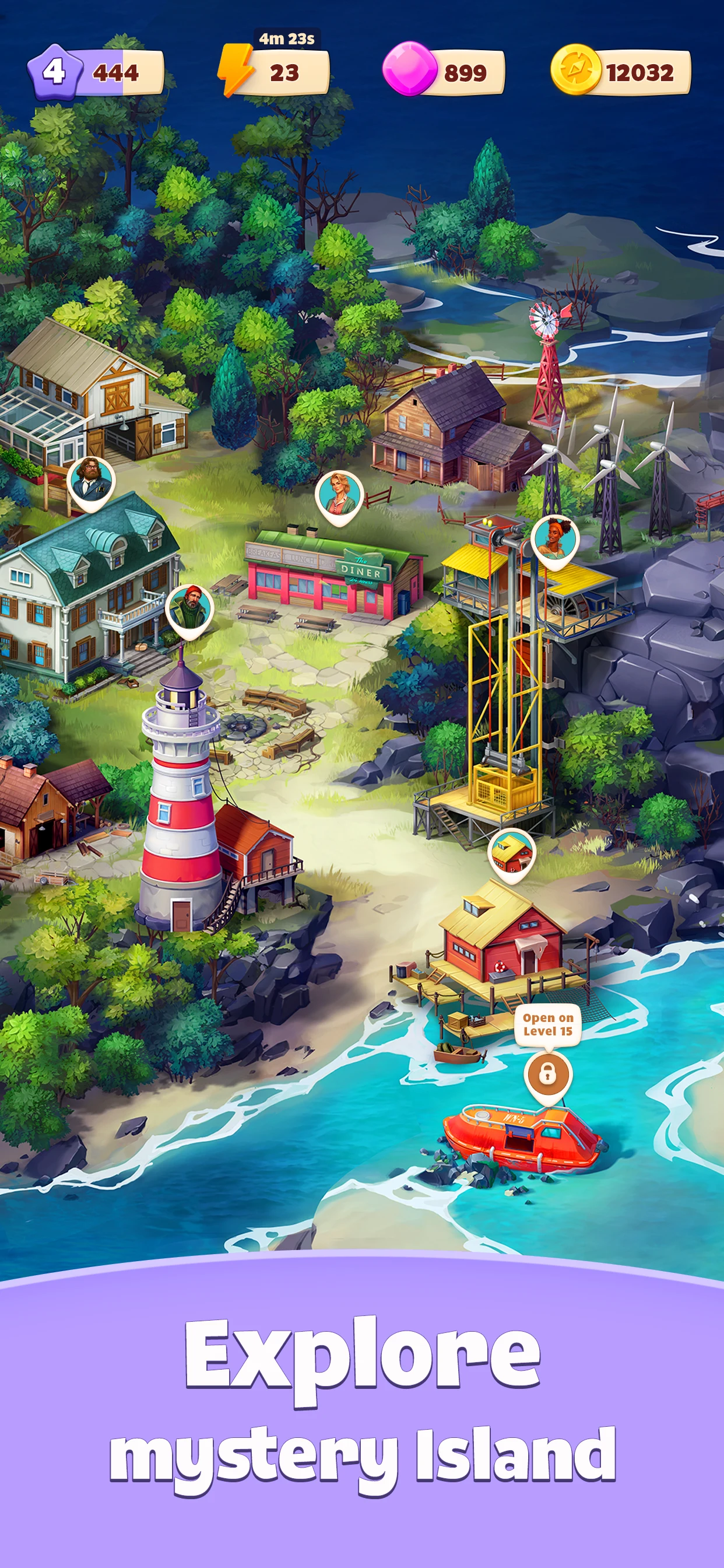 Merge Mystery: Logic Games screenshot